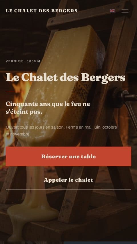 Le site du Chalet des Bergers